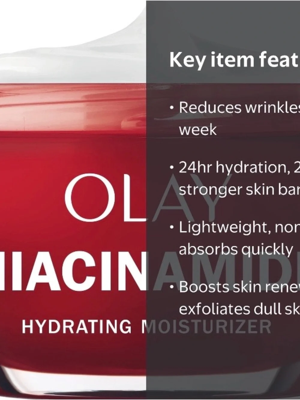 Olay Niacinamide Hydrating Moisturizer - 1.7oz
